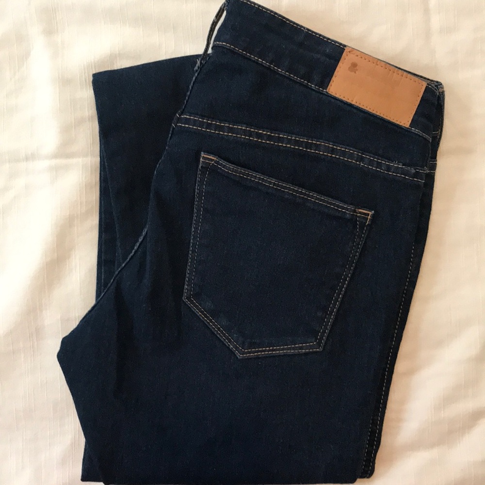 H&M dark wash skinny denim jeans